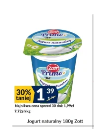 Jogurt naturalny Zott
