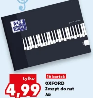 Zeszyt do nut Oxford