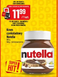 Krem czekoladowy Nutella
