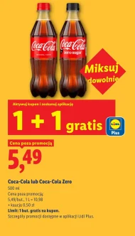 Napój Coca-Cola