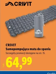 Самонадувний килимок Crivit