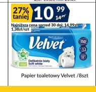 Туалетний папір Velvet