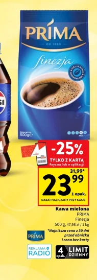 Kawa mielona Prima