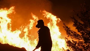 Pożar na greckiej wyspie Paros osiąga ogromne rozmiary