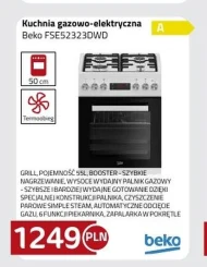 Kuchenka gazowo-elektryczna Beko