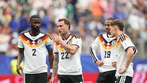 Antonio Rudiger, David Raum, Leroy Sane i Florian Wirtz