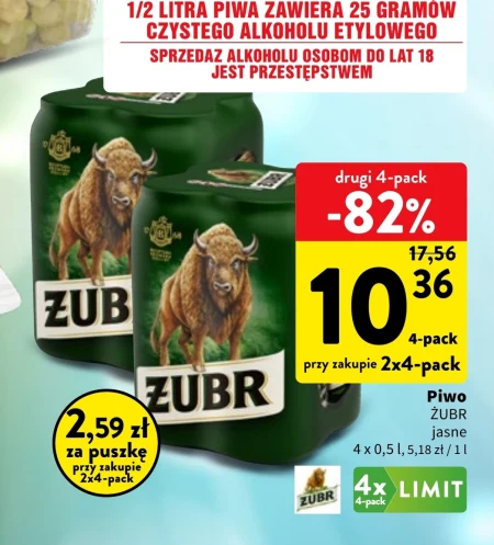 Пиво Żubr