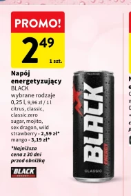 Napój energetyczny Black
