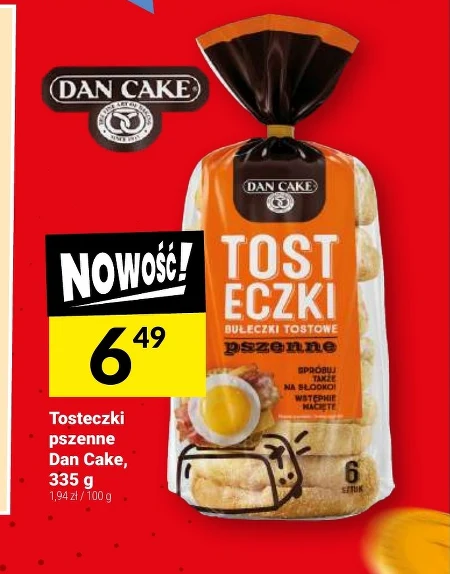 Тост Dan Cake
