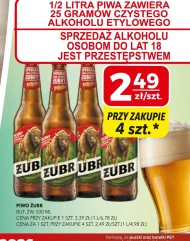 Piwo Żubr
