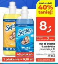 Płyn do płukania tkanin Softlan