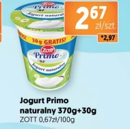 Jogurt naturalny Zott
