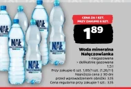 Woda niegazowana Nałęczowianka