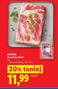Boczek bez kości Rzeźnik