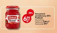 Koncentrat pomidorowy Pudliszki