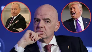 Niebezpieczna gra Infantino. Balansuje między Trumpem a Putinem