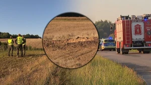 Tarnawa-Kolonia. Akcja służb, znaleziono ogromny krater