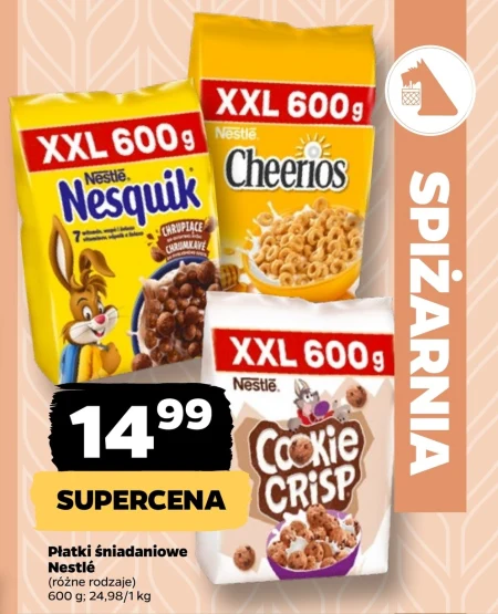 Сухі сніданки Nesquik