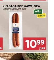 Kiełbasa podwawelska Well done