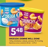 Orzeszki ziemne Well done