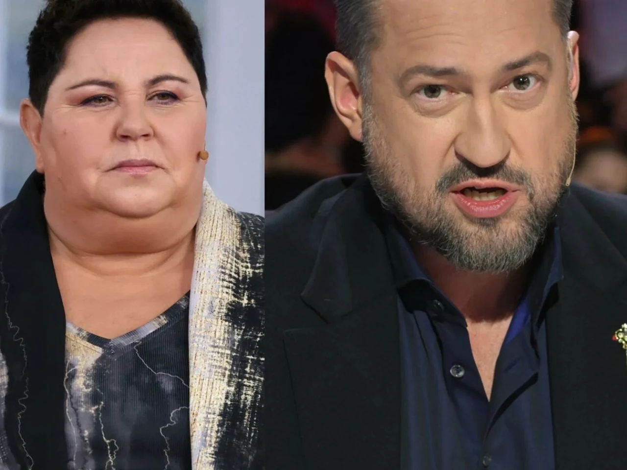 Dorota Wellman, Marcin Prokop Dorota Wellman i Marcin Prokop na zestawieniu zdjęć.