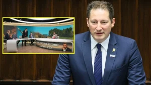 "Tam są drzwi". Poseł wyproszony ze studia Telewizji Republika