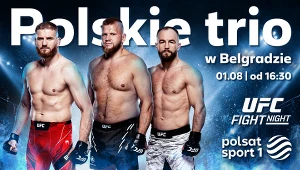 Historyczna gala UFC w Belgradzie z trzema Polakami w sobotę w kanałach Polsat Sport