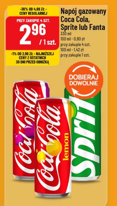 Газований напій Coca-Cola