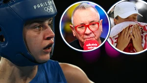 Na zdjęciu Julia Szeremeta, Jerzy Owsiak oraz Iga Świątrk