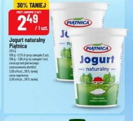 Jogurt naturalny Piątnica