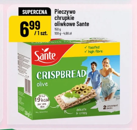 Хрусткий хліб Sante