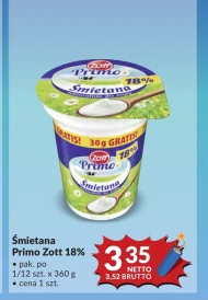 Śmietana Zott