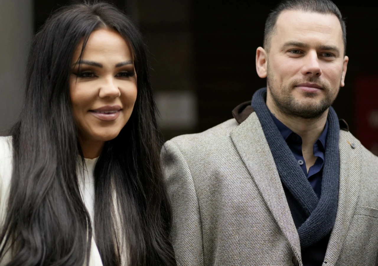 Sylwia Bomba, Grzegorz Collins Sylwia Bomba i Grzegorz Collins podczas wspólnego wyjścia.