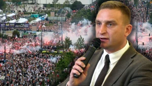 Robert Bąkiewicz przemówił na Marszu Powstania Warszawskiego