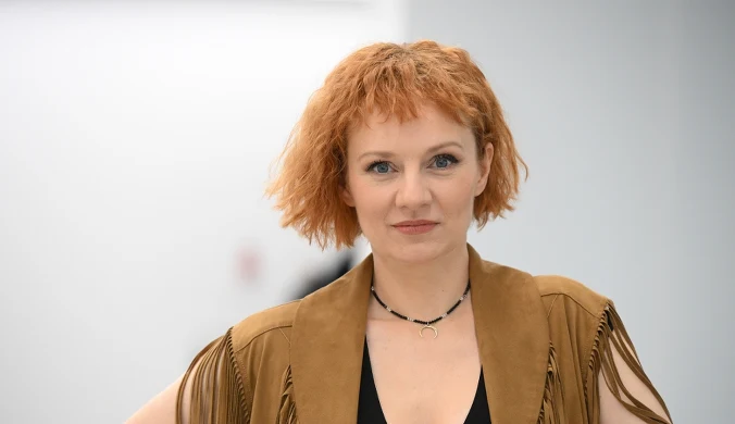 Ewelina Flinta na Pol'and'Rock Festivalu. Na jedno wspomnienie zaczął łamać się jej głos