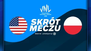 Liga Narodów. Stany Zjednoczone - Polska. Skrót meczu. WIDEO