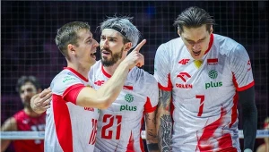 Tomasz Fornal (w środku) był bohaterem finału z USA
