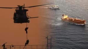 Żołnierze weszli na tankowiec z "floty cieni". Polska wsparła akcję