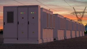 Obiekt składa się z kontenerowych modułów bateryjnych, stacji transformatorowych oraz systemów konwersji energii