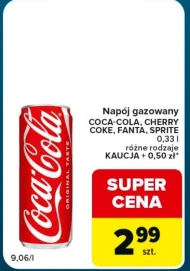 Газований напій Coca-Cola