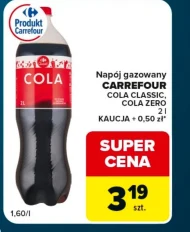 Газований напій Carrefour