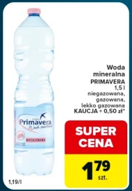 Woda niegazowana Primavera