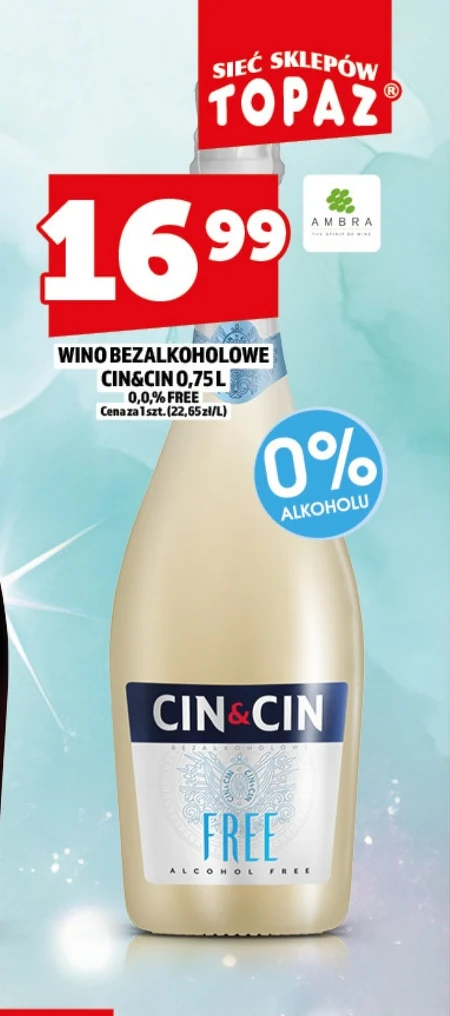 Безалкогольне вино Cin&Cin