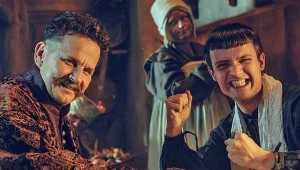 Bartłomiej Topa i Michał Sikorski w serialu "1670"