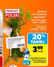 Zestaw do kiszenia Carrefour