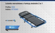 Leżanka warsztatowa hogert