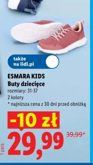 Buty dziecięce Esmara