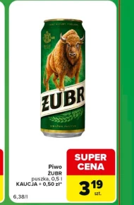 Пиво Żubr