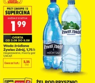 Woda źródlana Żywiec zdrój