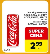 Napój gazowany Coca-Cola